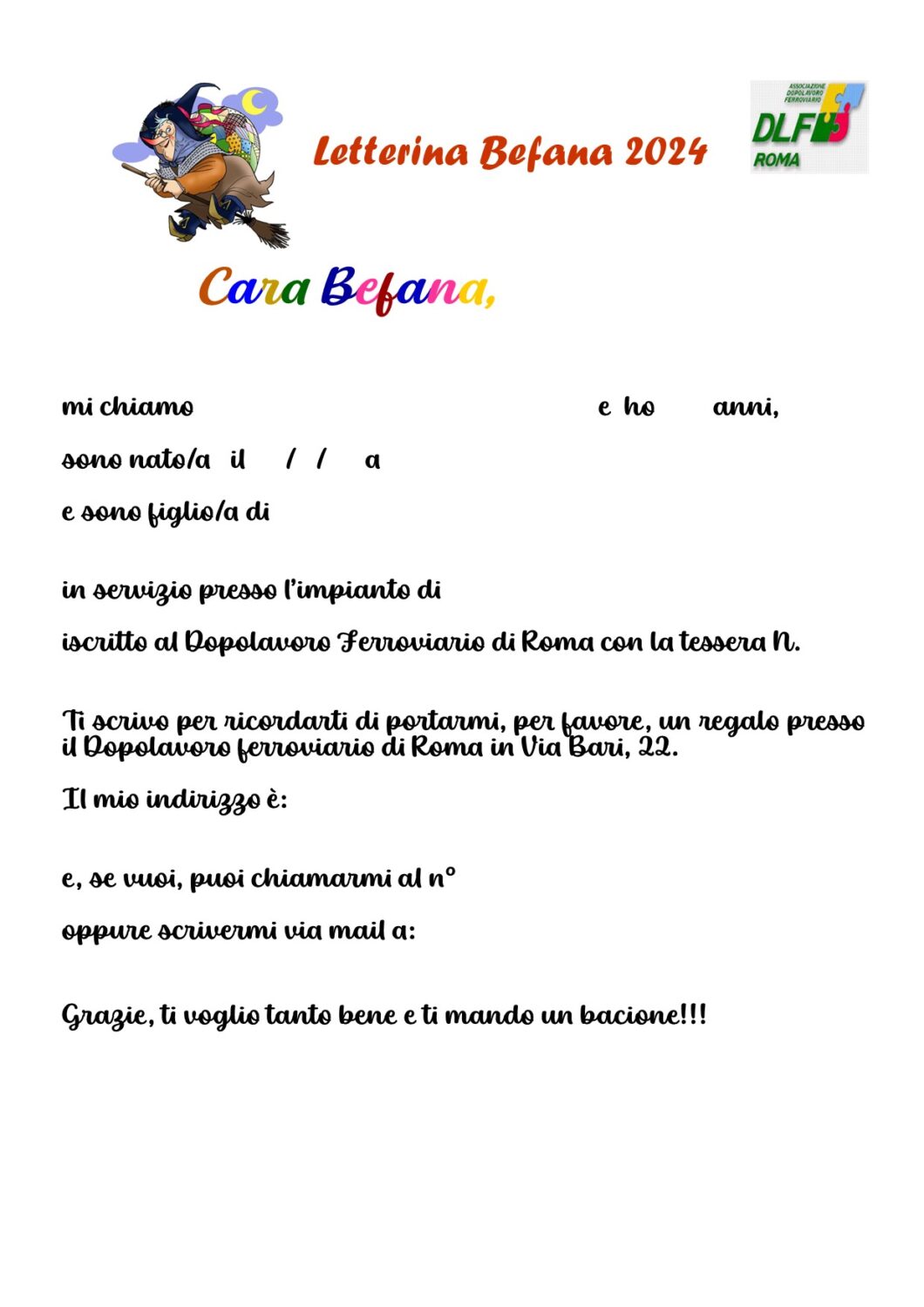 Befana 2024 - DLF Roma